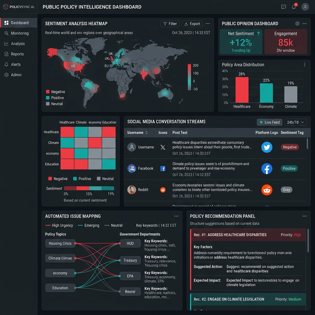 Digisocmed — Public Policy Intelligence & Operational Mapping